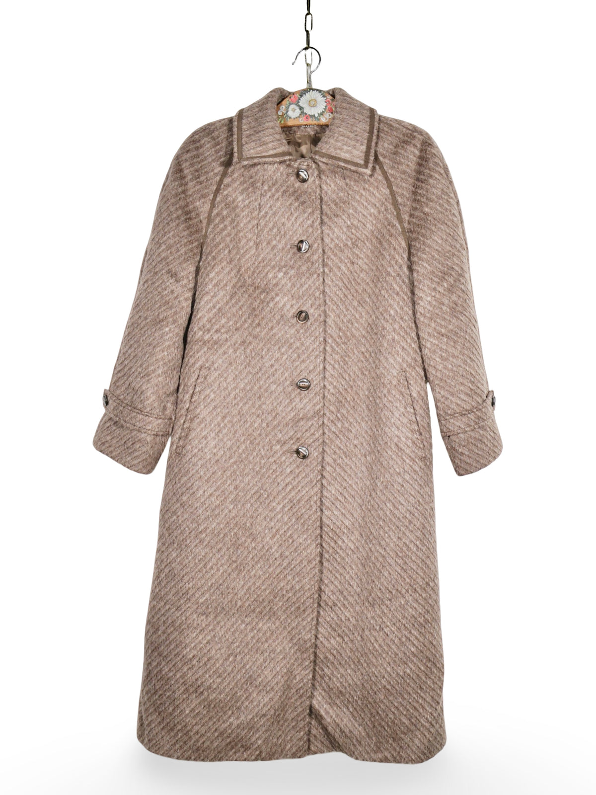 Palton (70%lana/30%mohair) - marimea L - Femei