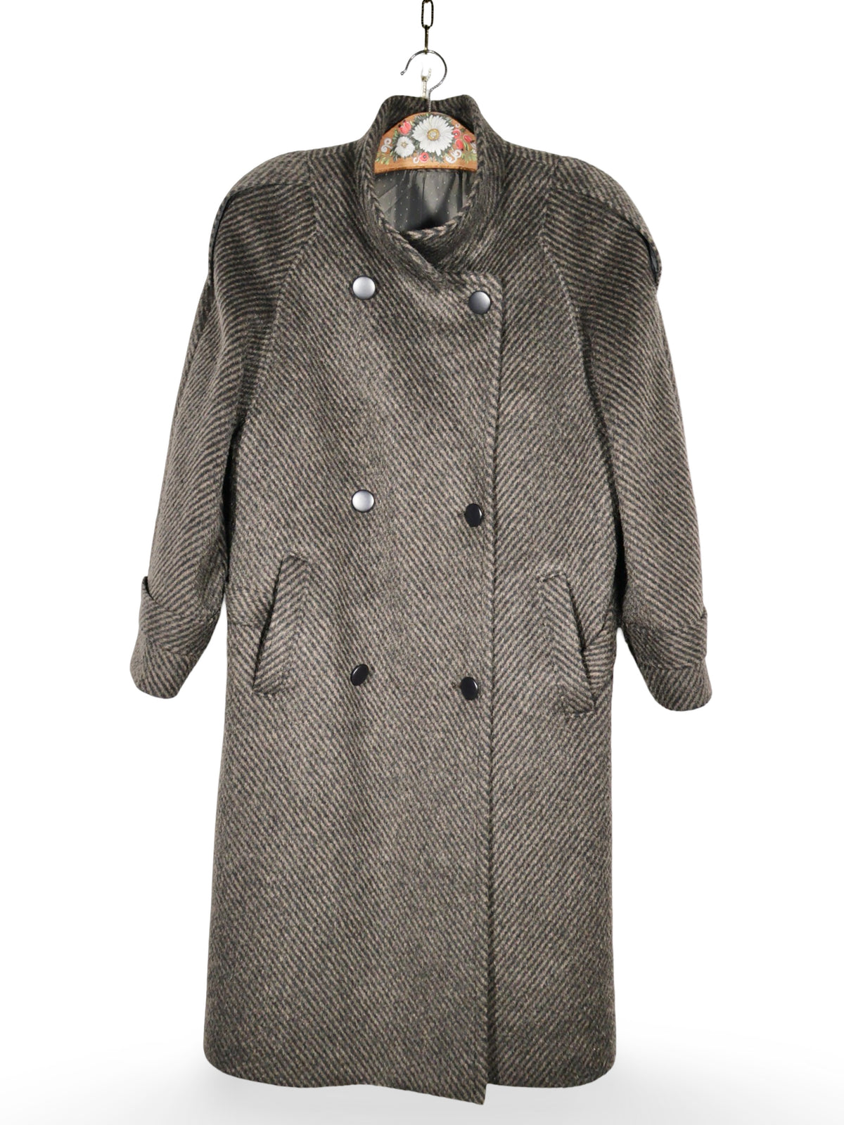 Palton (60%lana/40%mohair) - marimea L/XL - Femei