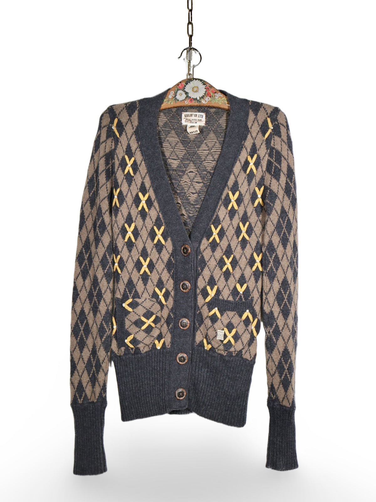 Cardigan (10%lana) Khujo - marimea S - Femei