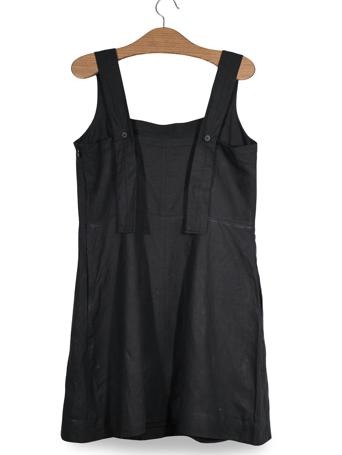 Rochie COS negru mărime XL vedere din spate second-hand premium