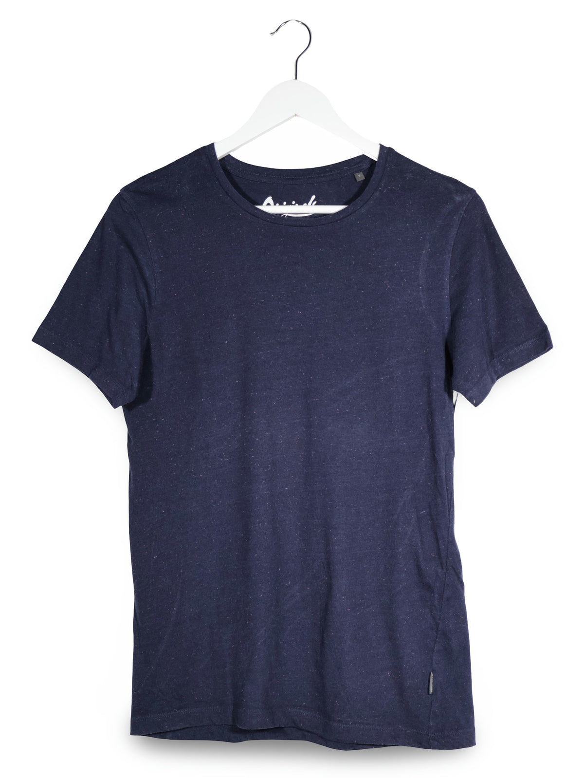 Tricou Jack & Jones bleumarin mărime S vedere din față second-hand premium