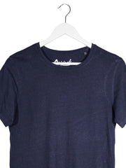 Tricou Jack & Jones bleumarin mărime S detaliu material și croială second-hand premium