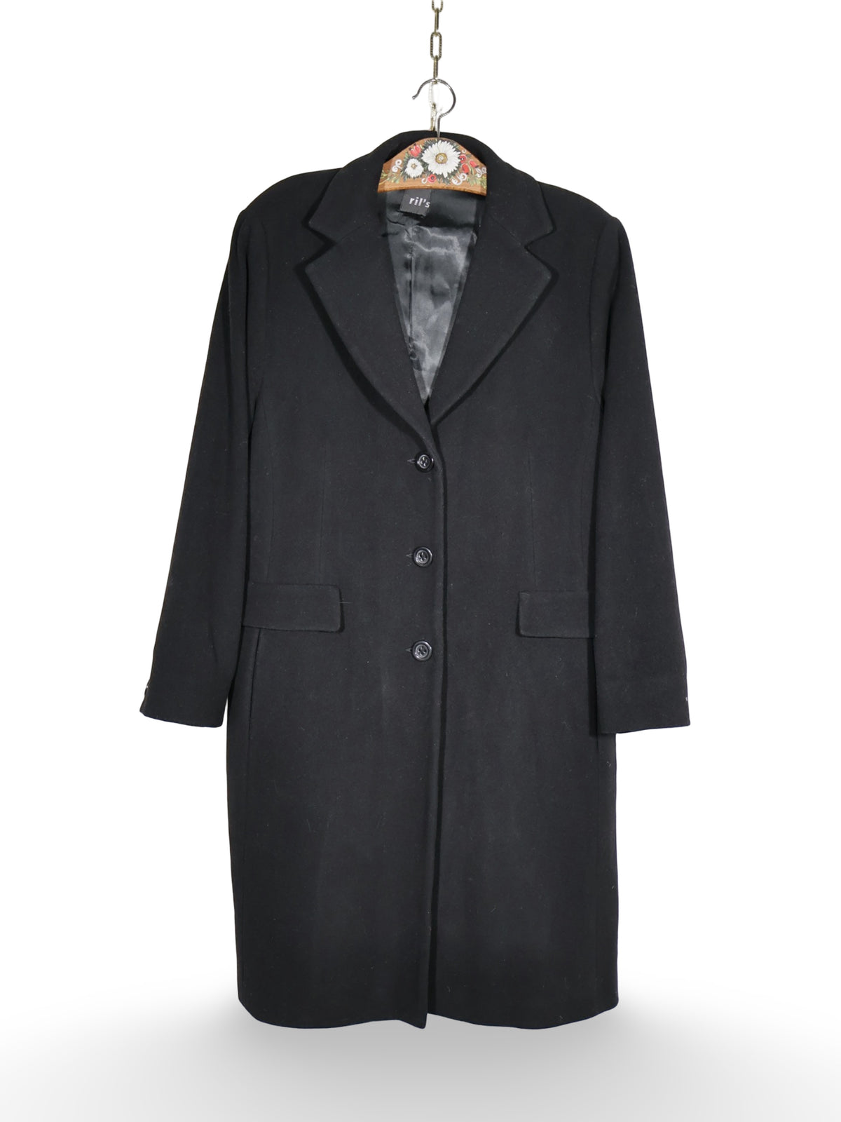 Palton (lana&cashmir) Ril's - marimea XL  - Femei