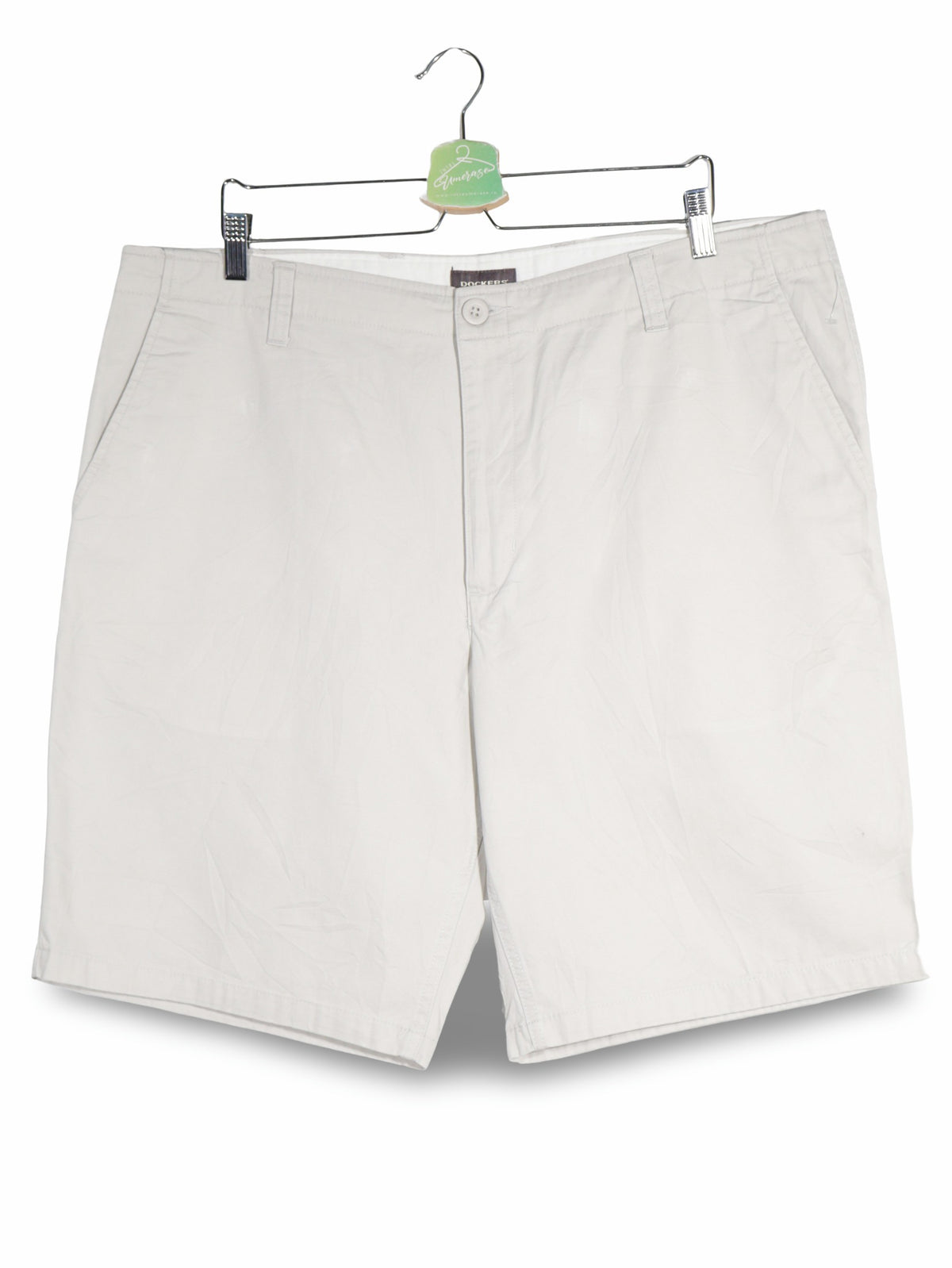 Pantaloni scurti Dockers alb mărime 3XL vedere din față second-hand premium