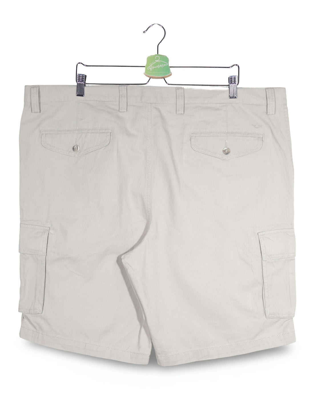 Pantaloni scurti Dockers bej deschis mărime 4XL+ vedere din spate second-hand premium