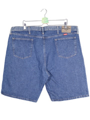Pantaloni scurti Wrangler albastru mărime 3XL vedere din spate second-hand premium