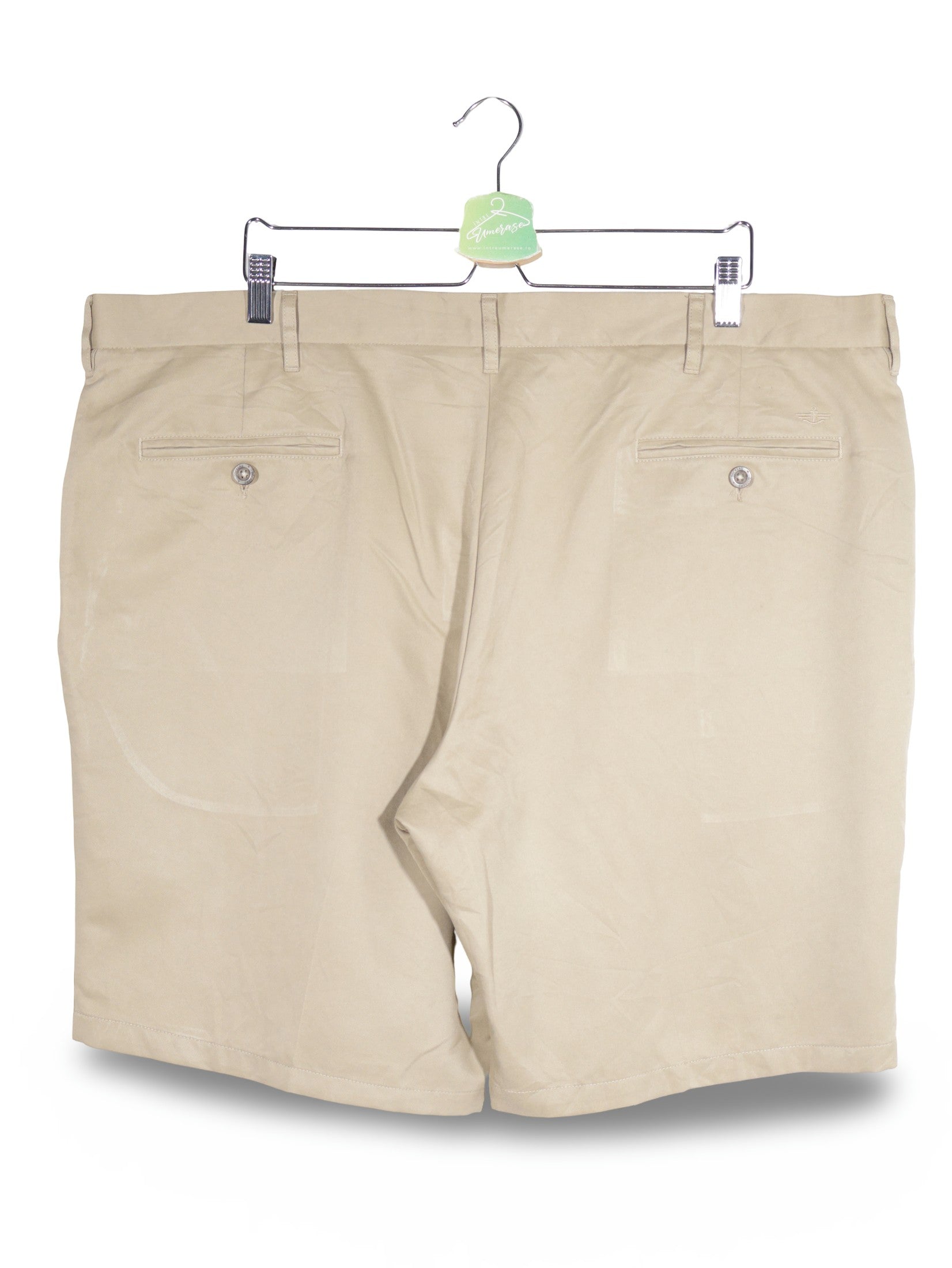 Pantaloni scurti Dockers bej mărime 4XL+ vedere din spate second-hand premium