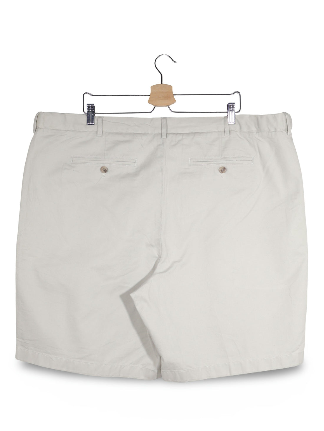 Pantaloni scurti Lands' End bej deschis mărime 4XL+ vedere din spate second-hand premium