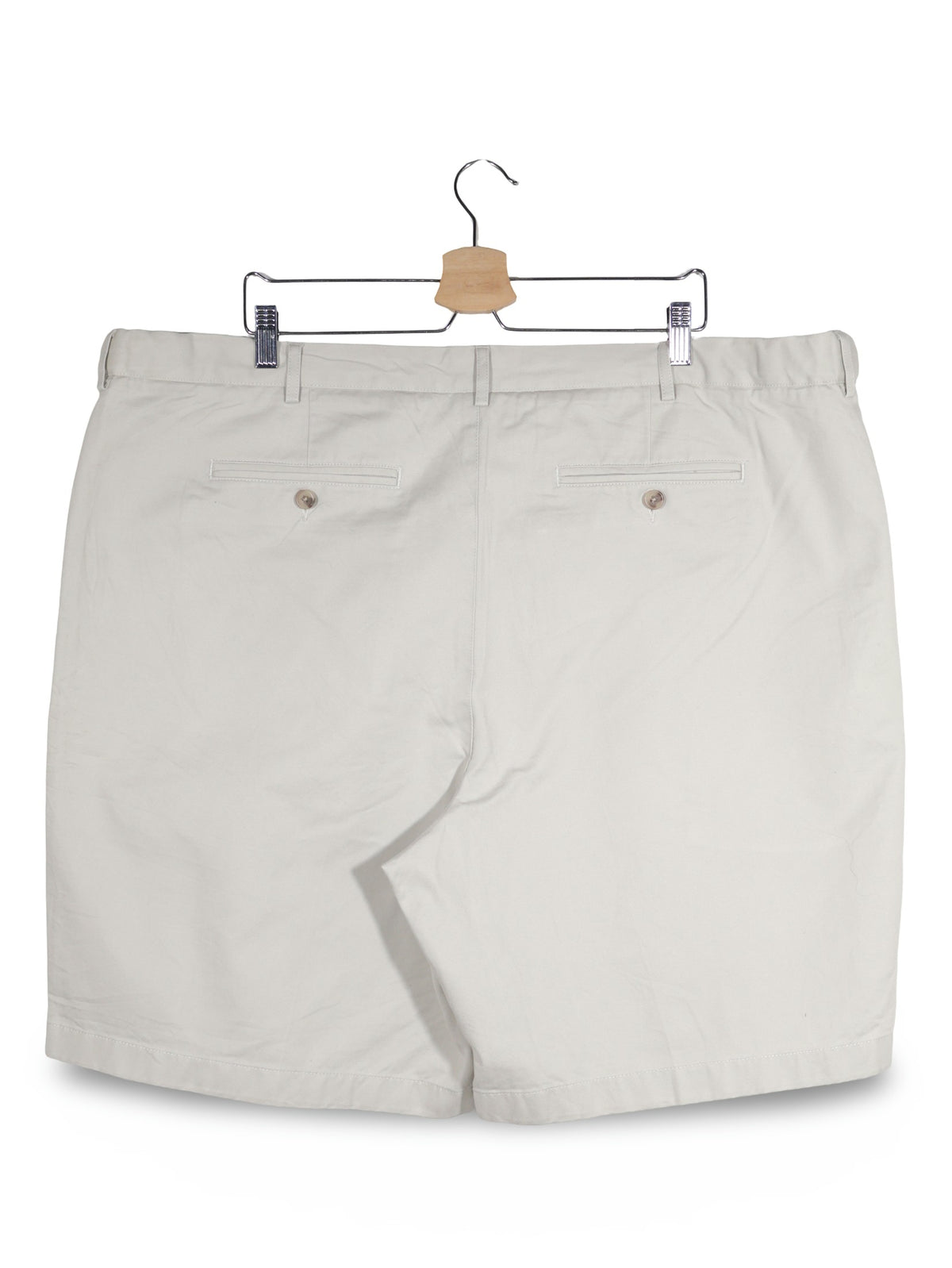 Pantaloni scurti Lands' End bej deschis mărime 4XL+ vedere din spate second-hand premium