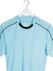 Tricou adidas albastru deschis mărime S detaliu material și croială second-hand premium