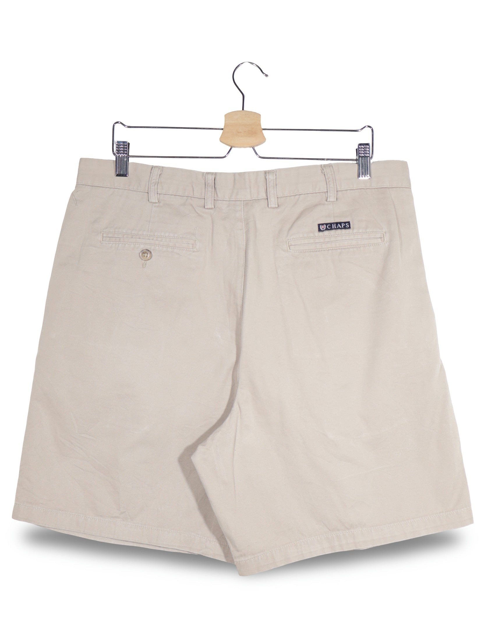 Pantaloni scurti CHAPS bej mărime L vedere din spate second-hand premium
