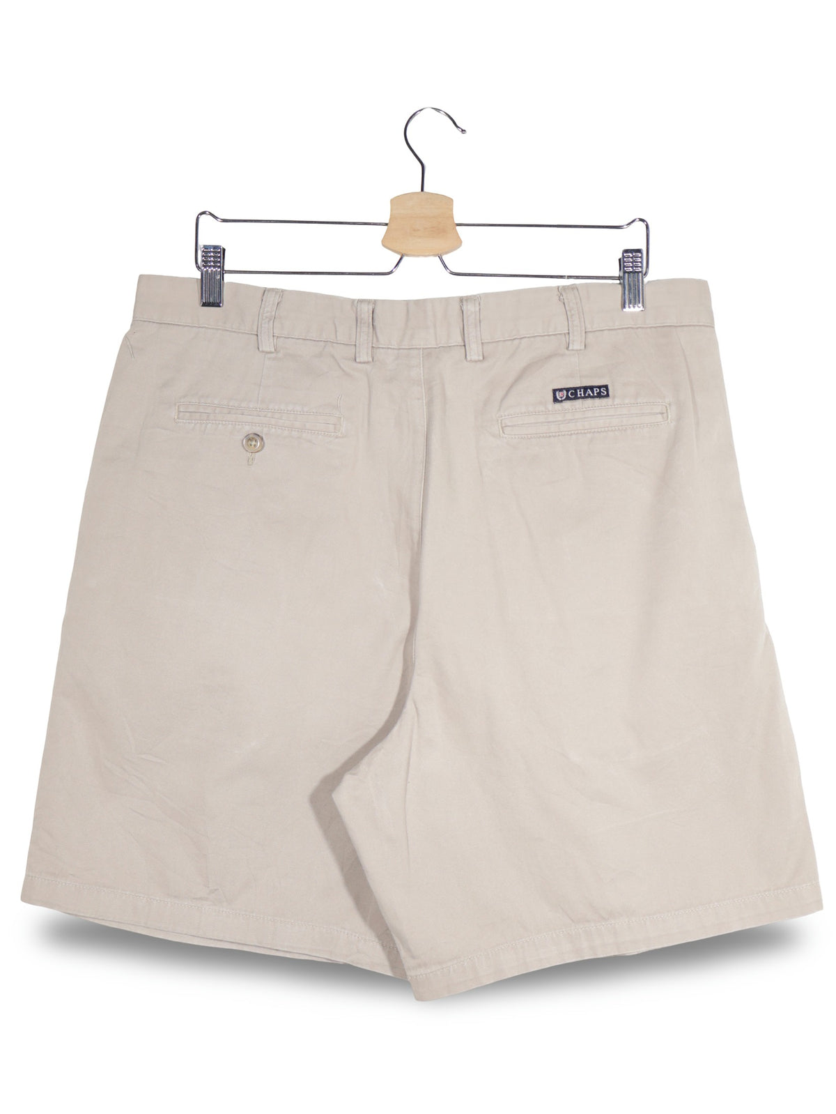 Pantaloni scurti CHAPS bej mărime L vedere din spate second-hand premium