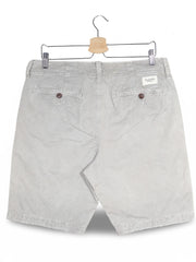 Pantaloni scurti Abercrombie&Fitch gri deschis mărime M vedere din spate second-hand premium