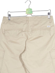 Pantaloni scurti Jack&Jones bej mărime M detaliu material și croială second-hand premium