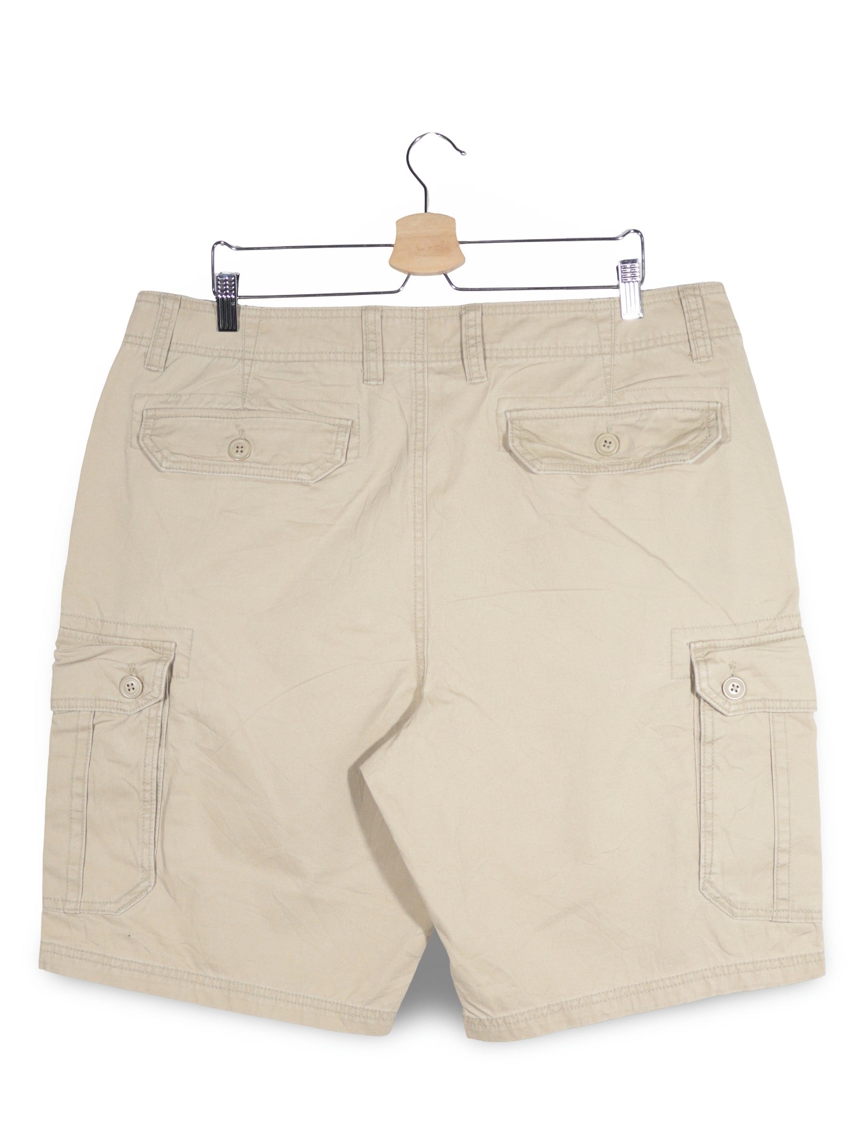Pantaloni scurti Old Navy bej mărime XL vedere din spate second-hand premium
