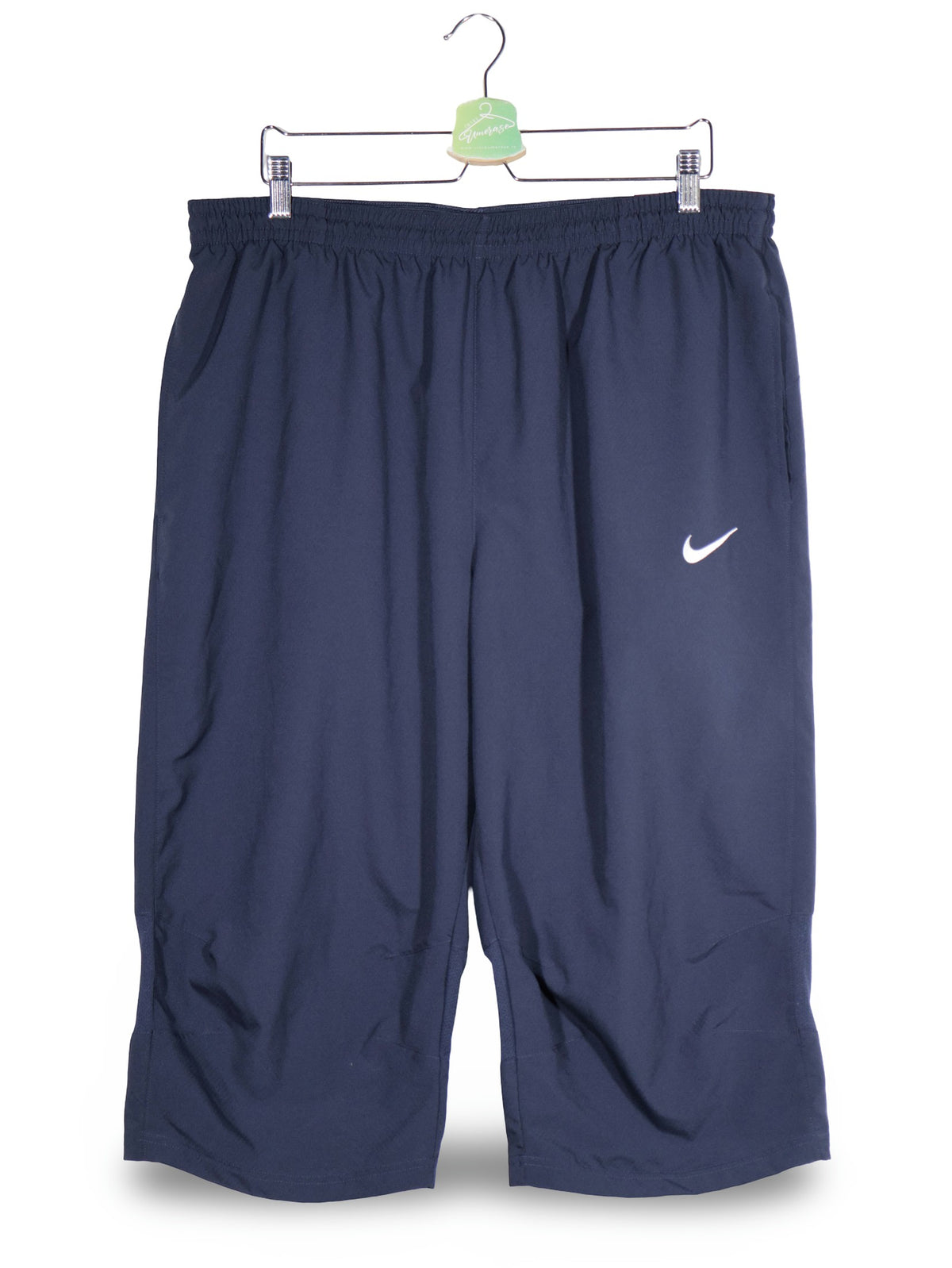 Pantaloni scurti Nike bleumarin mărime 3XL vedere din față second-hand premium