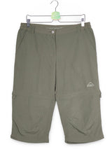 Pantaloni scurti McKINLEY verde olive mărime L vedere din față second-hand premium