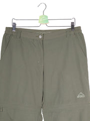 Pantaloni scurti McKINLEY verde olive mărime L detaliu material și croială second-hand premium