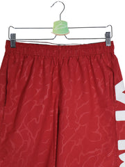Pantaloni scurti Under Armour roșu mărime M detaliu material și croială second-hand premium