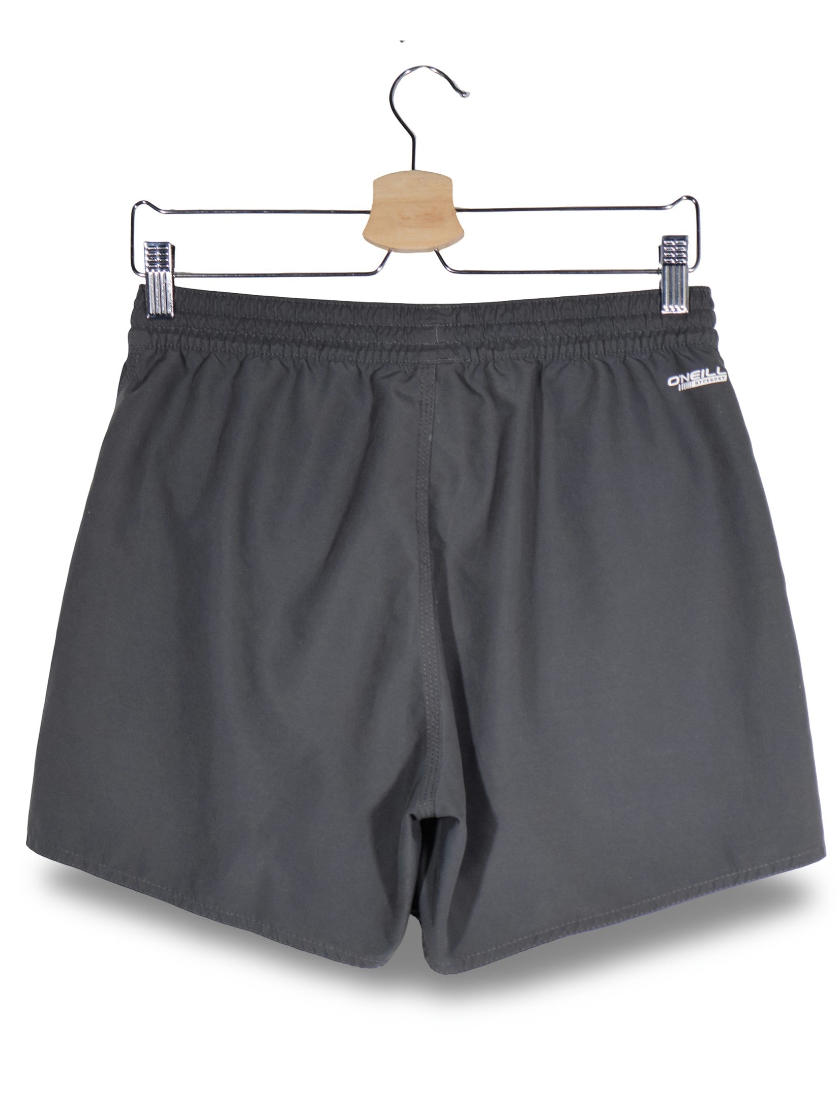 Pantaloni scurti O'NEILL gri inchis mărime M vedere din spate second-hand premium