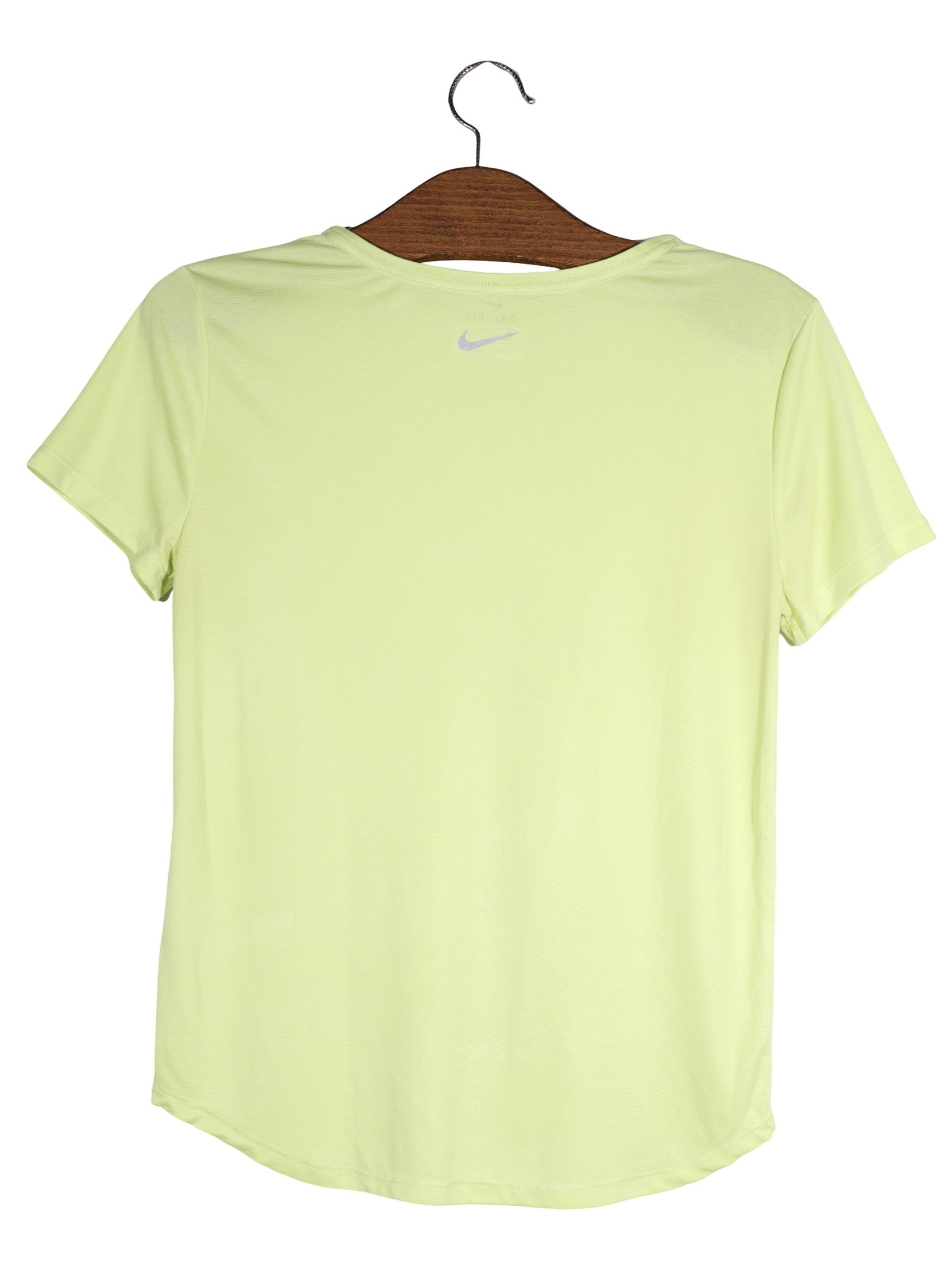 Tricou Nike verde deschis mărime S vedere din spate second-hand premium