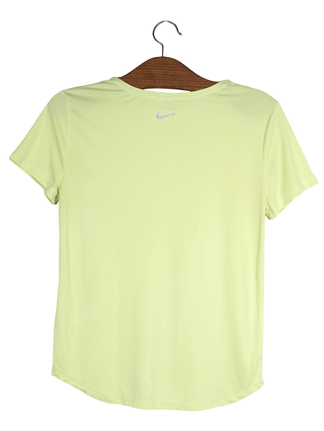 Tricou Nike verde deschis mărime S vedere din spate second-hand premium