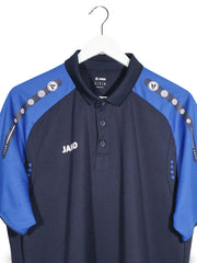 Tricou Jako bleumarin cu albastru mărime XL detaliu material și croială second-hand premium