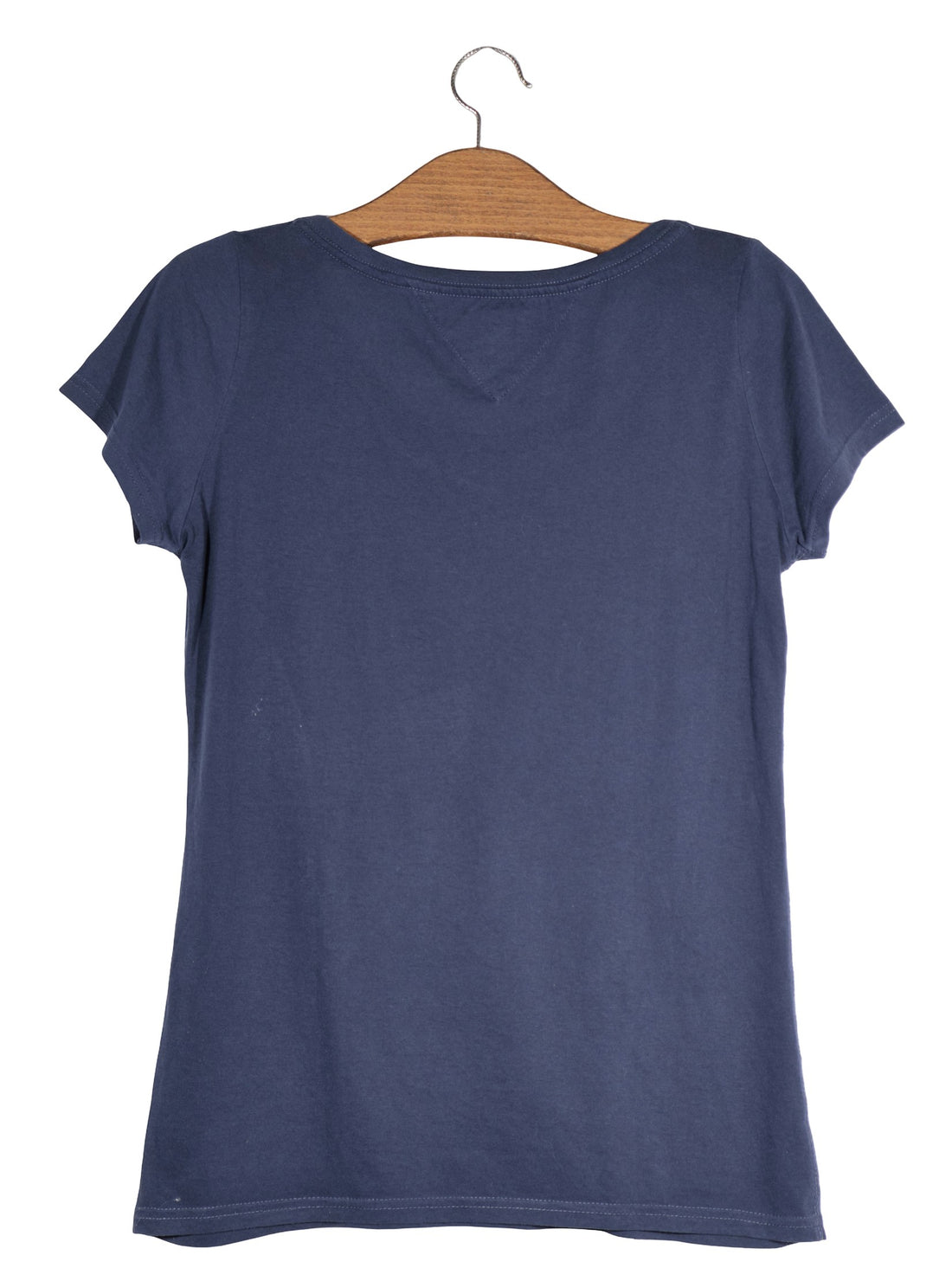 Tricou Tommy Hilfiger Denim bleumarin mărime L vedere din spate second-hand premium