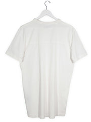 Tricou SELECTED HOMME alb mărime M vedere din spate second-hand premium