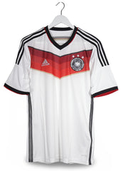 Tricou adidas alb, rosu, negru mărime M vedere din față second-hand premium