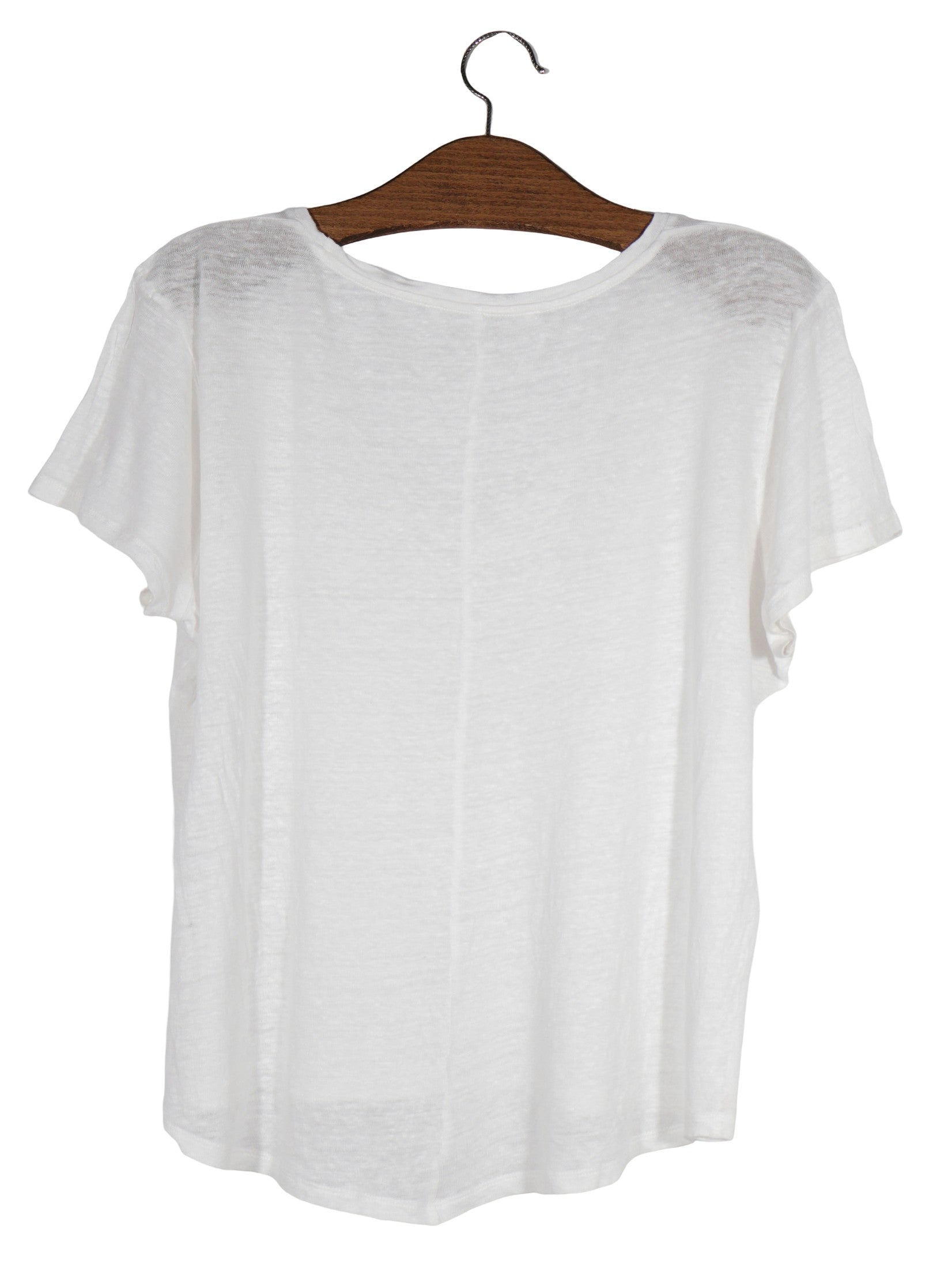 Tricou JOSEPH JANARD alb mărime XL vedere din spate second-hand premium