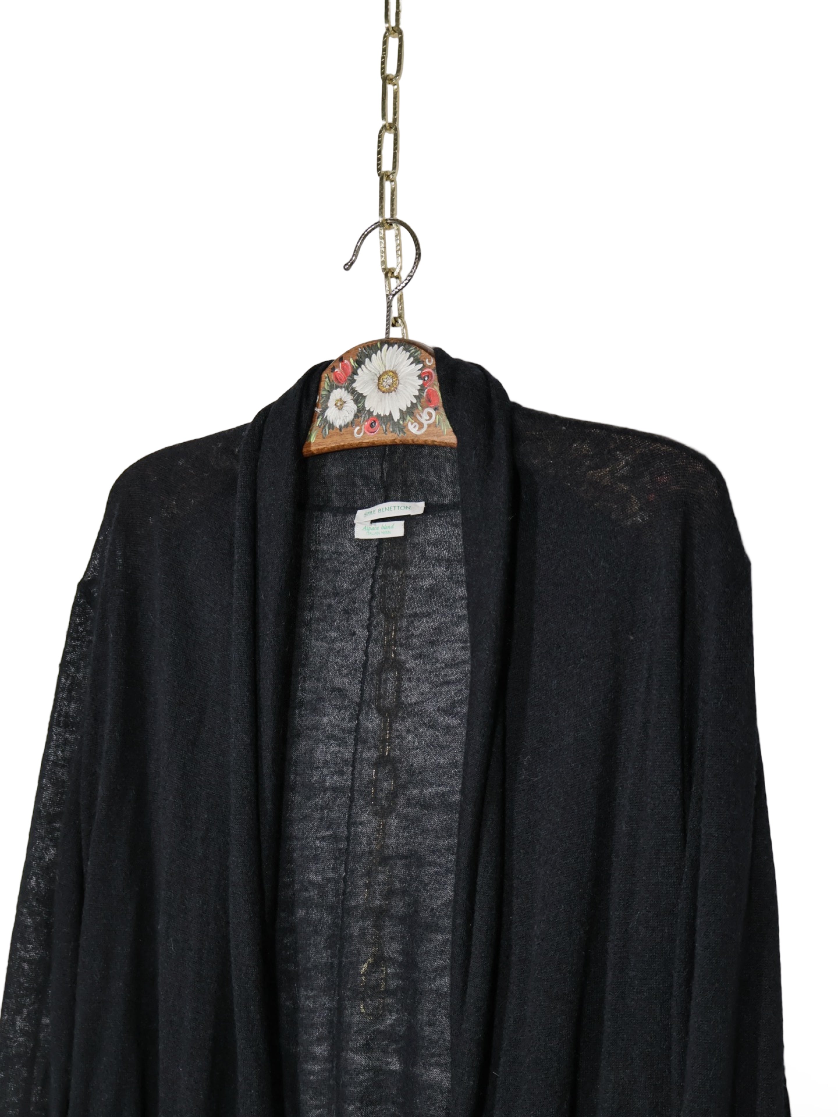 Cardigan (40%alpaca/10%lana) Benetton - marimea M - Femei