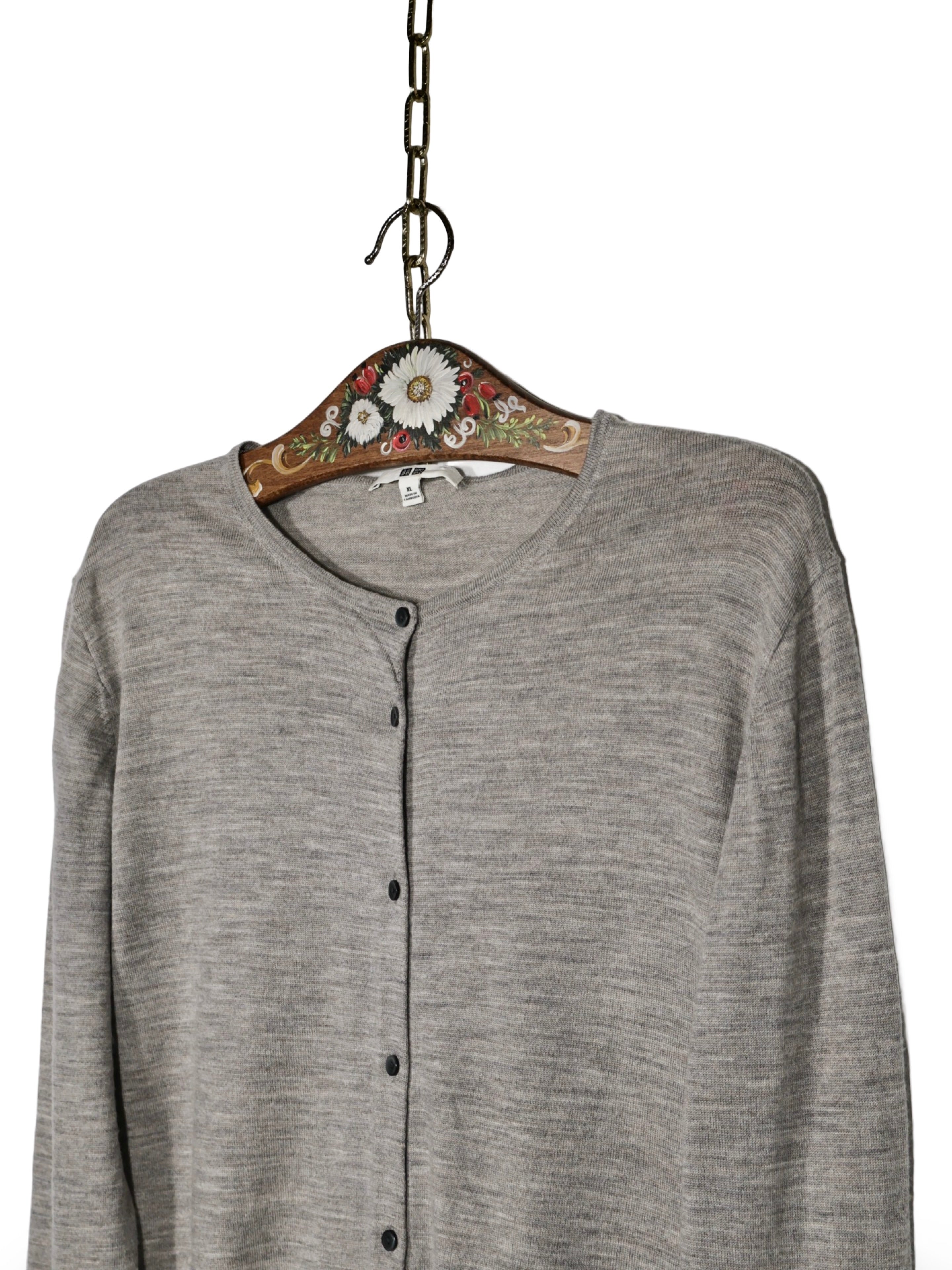 Cardigan (100%lana) Uniqlo - marimea XL - Femei