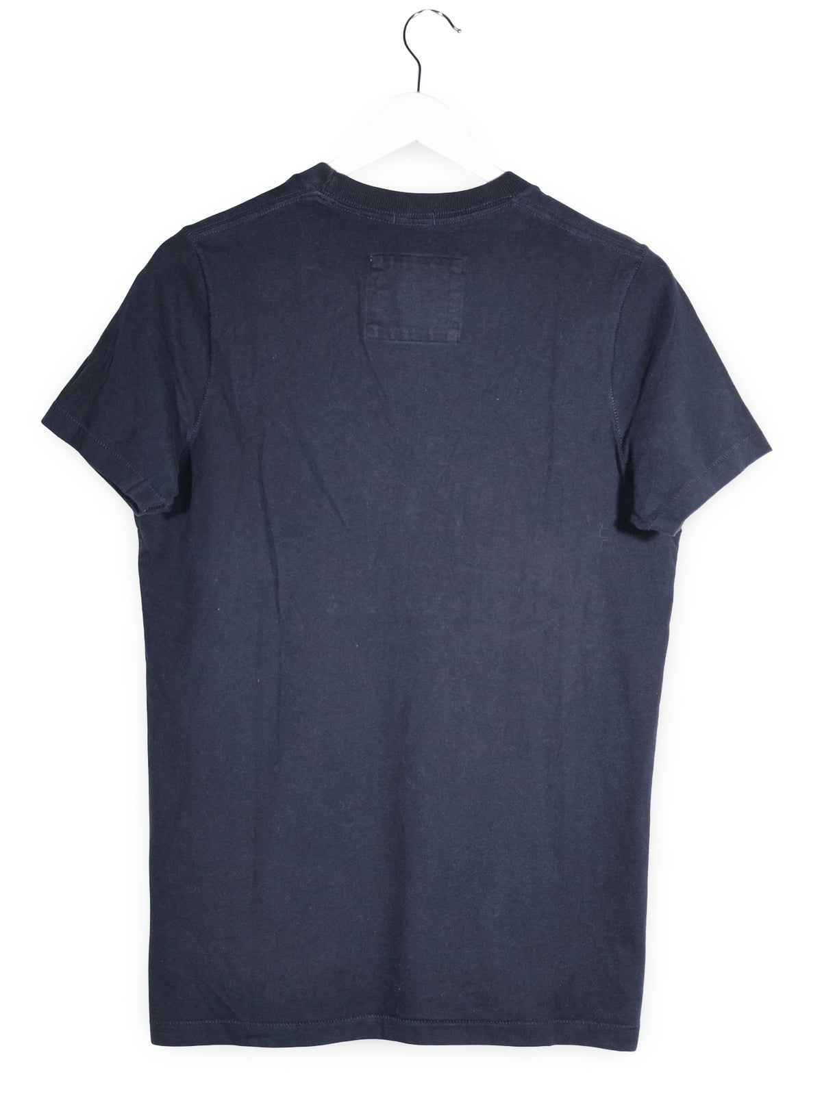 Tricou Abercrombie&Fitch bleumarin mărime M vedere din spate second-hand premium