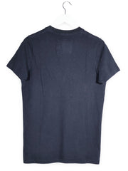 Tricou Abercrombie&Fitch bleumarin mărime M vedere din spate second-hand premium