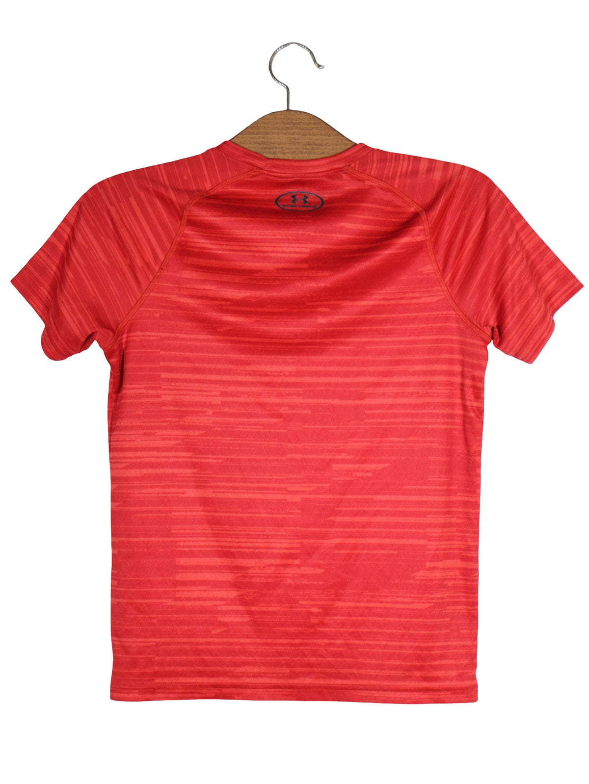 Tricou Under Armour roșu mărime XS vedere din spate second-hand premium