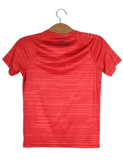 Tricou Under Armour roșu mărime XS vedere din spate second-hand premium