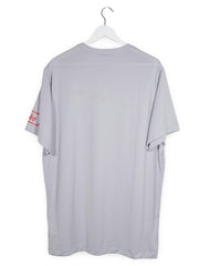Tricou Nike gri deschis mărime XL vedere din spate second-hand premium