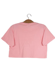 Tricou Ellesse roz mărime S vedere din spate second-hand premium