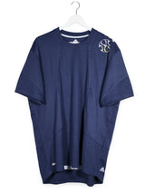Tricou Adidas bleumarin mărime XL vedere din față second-hand premium