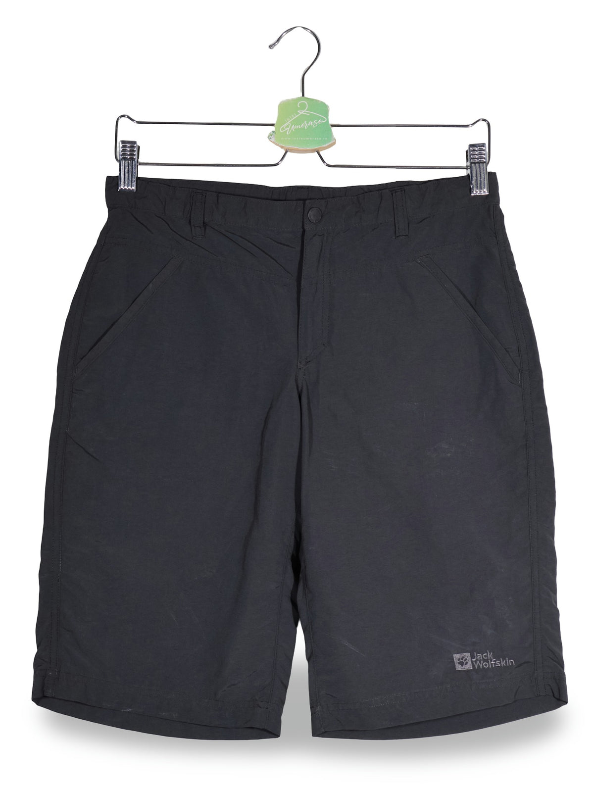 Pantaloni scurti Jack Wolfskin negru mărime XS vedere din față second-hand premium