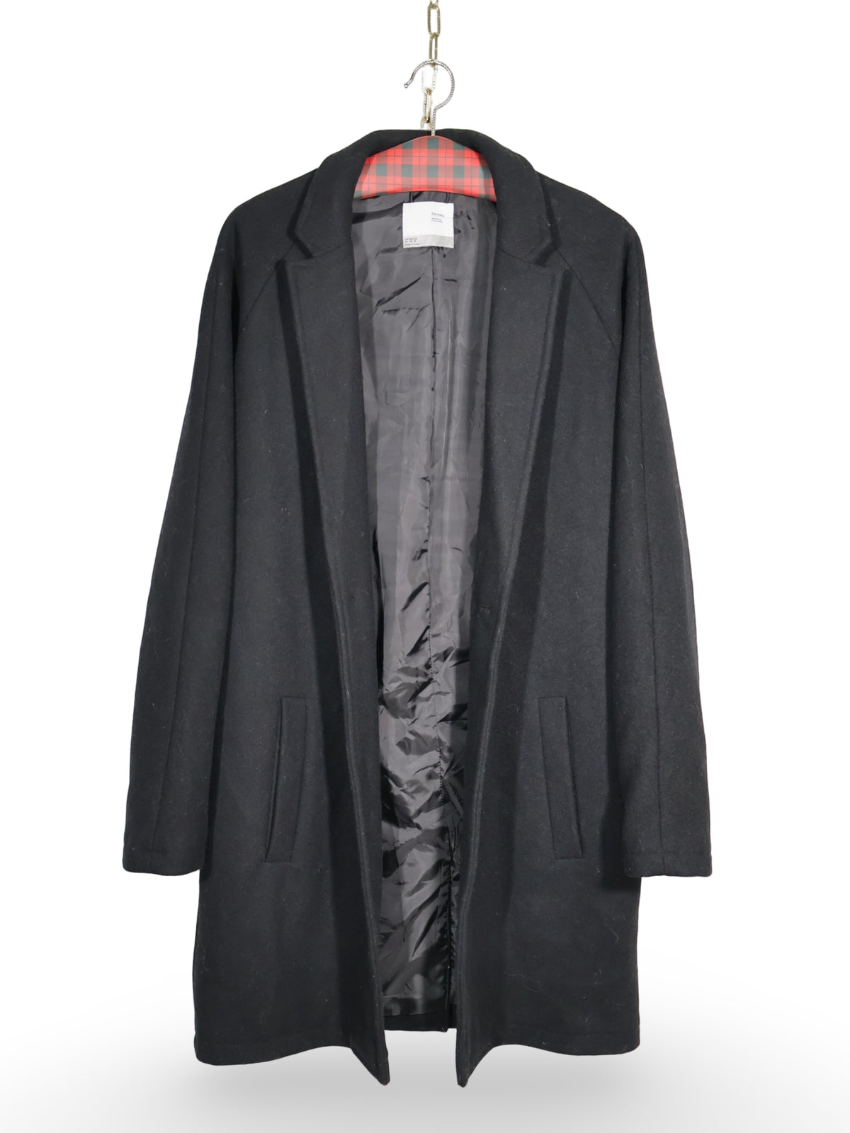 Palton (50%lana) Bershka - marimea M - Barbati