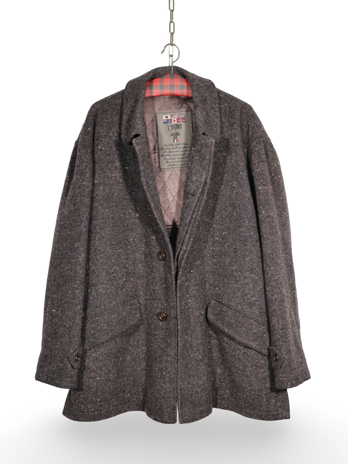Geaca (80%lana) Vintage - marimea XL - Barbati