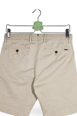 Pantaloni scurți - Ralph Lauren bej din bumbac twill cu croială clasică – XS – Bărbați - spate