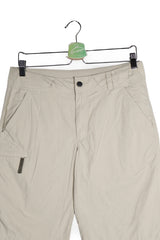 Pantaloni scurți - Alte Branduri bej din polyamid cu croială cargo – M – Femei - detaliu