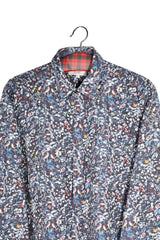 Cămașă - Alte branduri multicolor din bumbac cu imprimeu floral integral – L – Bărbați - detaliu