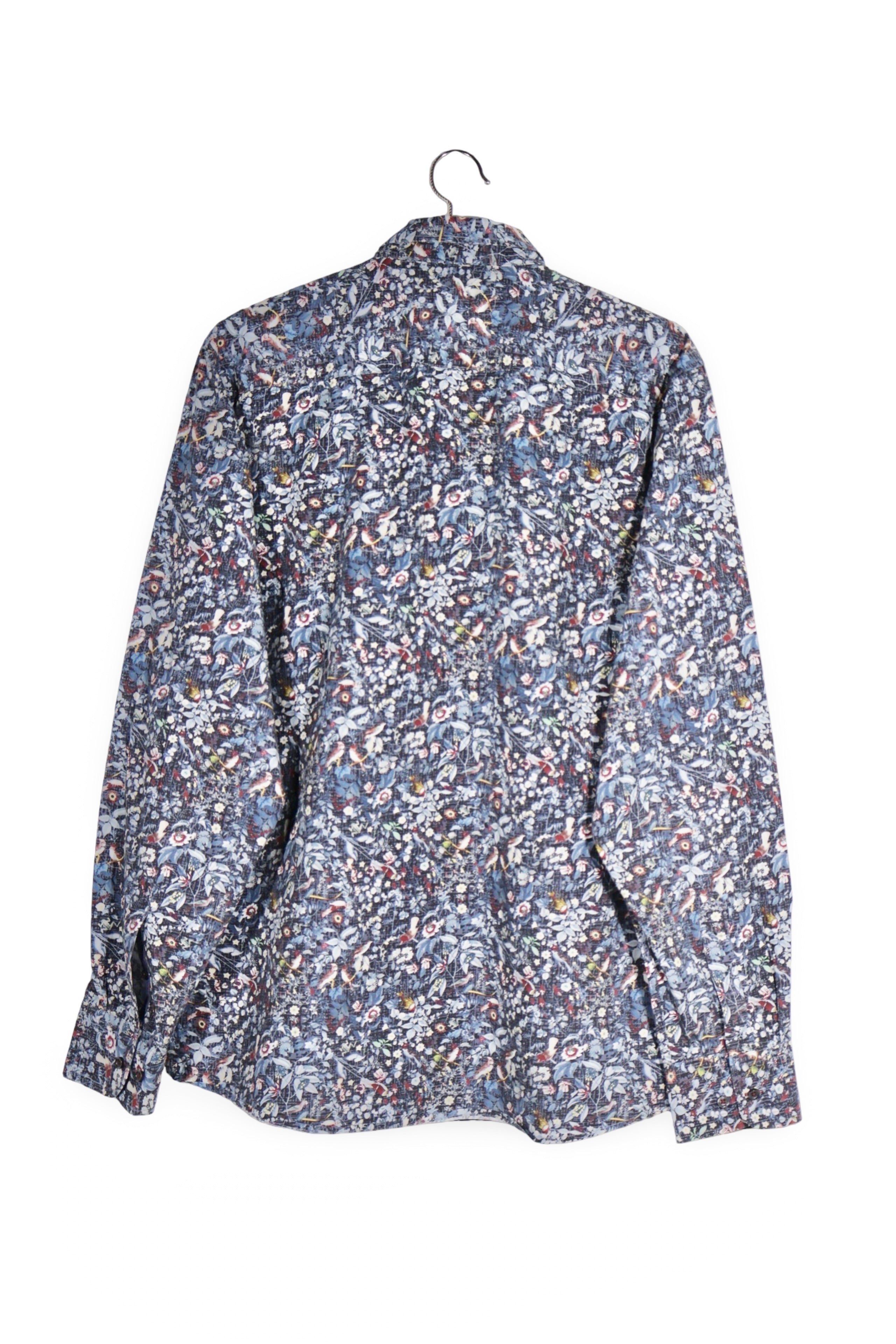 Cămașă - Alte branduri multicolor din bumbac cu imprimeu floral integral – L – Bărbați - spate