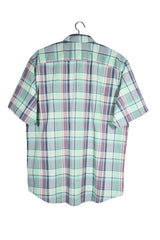 Cămașă - Tommy Hilfiger în carouri pastel din bumbac – XXL – Bărbați - spate