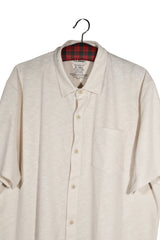Cămașă - Alte Branduri alb ecru din Tencel cu croiala relaxata – XL – Bărbați - detaliu
