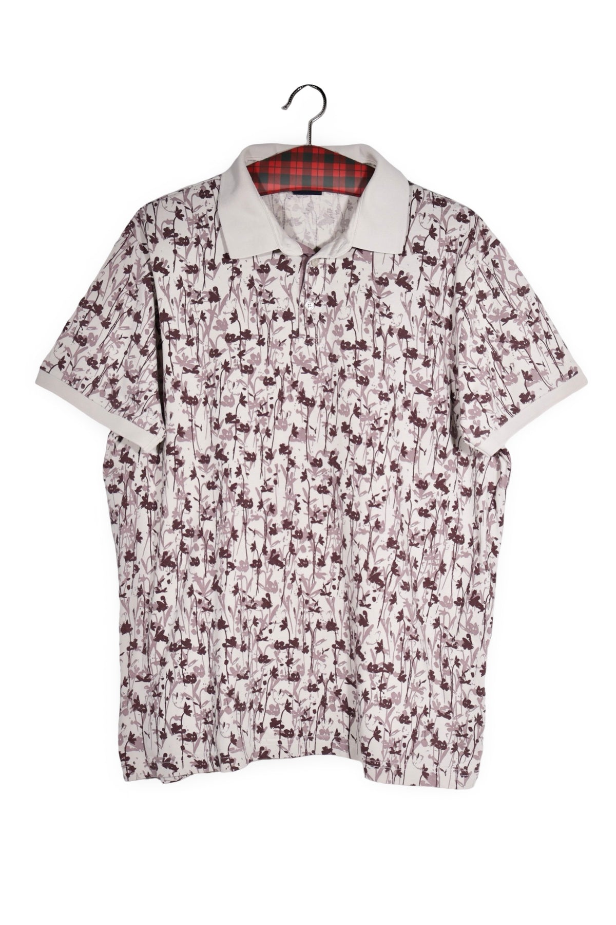 Cămașă - Joop alb murdar cu imprimeu floral discret – XXL – Bărbați - fata